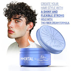 IMMORTAL NYC HAIR WAX FIBER CREAM POMADE 150ML