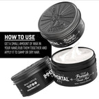 IMMORTAL NYC HAIR WAX CREAM POMADE ICONIC MEN 150ML