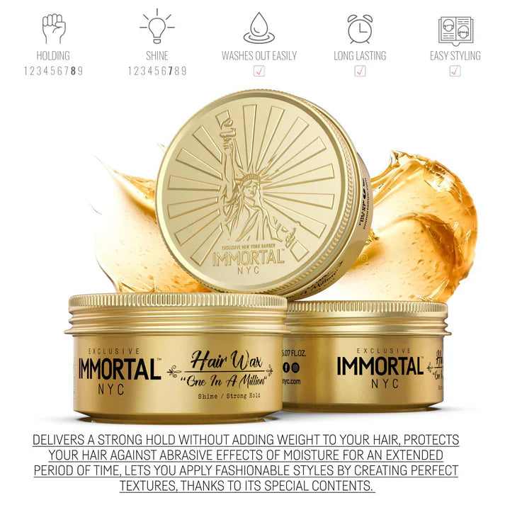 IMMORTAL NYC HAIR WAX ONE IN A MILLION 150ML