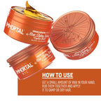 IMMORTAL NYC HAIR STYLING WAX CAPTAIN BLACK 150 ML