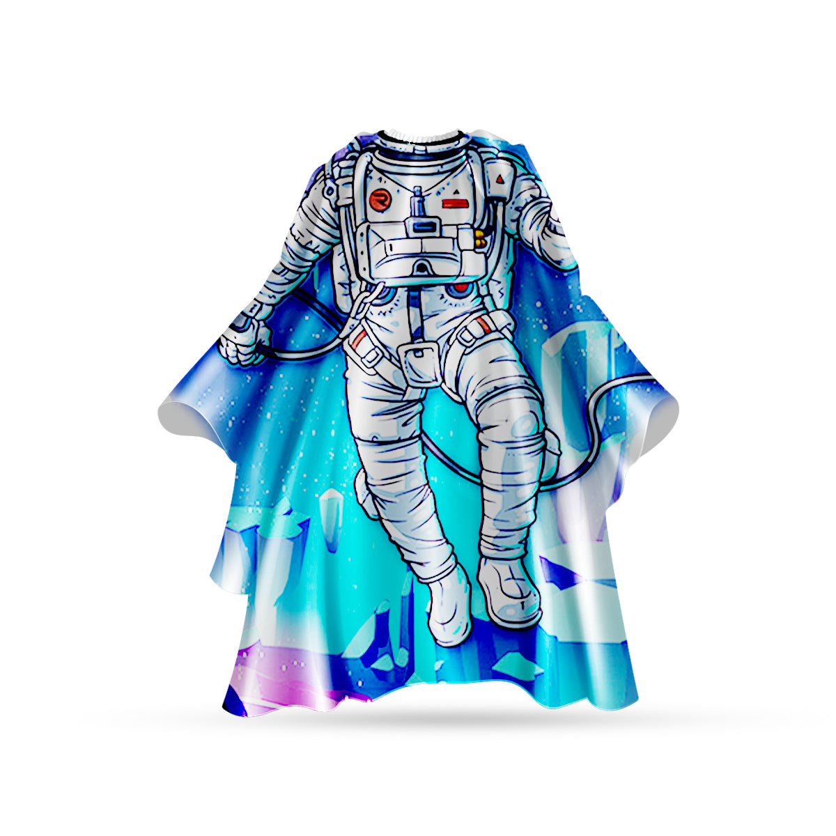 ROVRA Children's Astronaut Haircut Cape Space Design