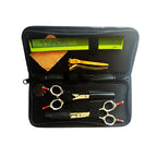 ROVRA Barber Scissors Set for Students with Comb & Case