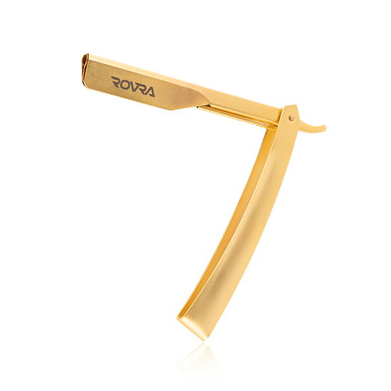 ROVRA Gold Stainless Steel Razor for Precision Shaving