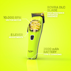 ROVRA Super Cut Hair Clipper 10000 RPM with Precision Blades